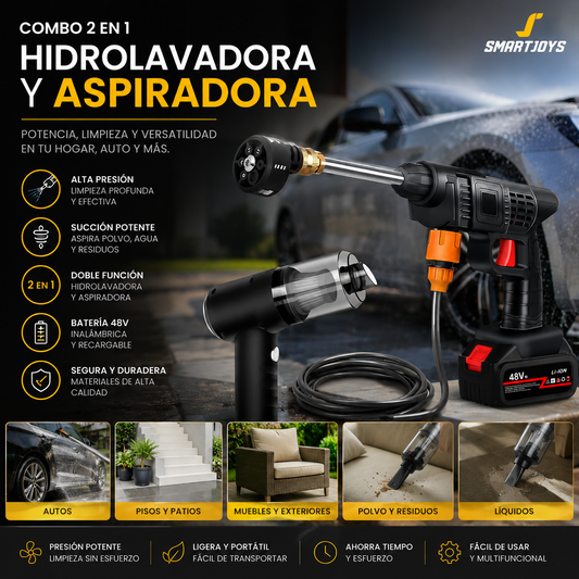 HIDROLAVADORA Y ASPIRADORA